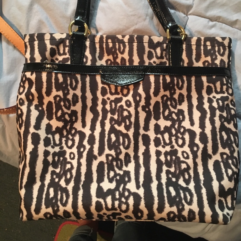 Cheetah print purse
