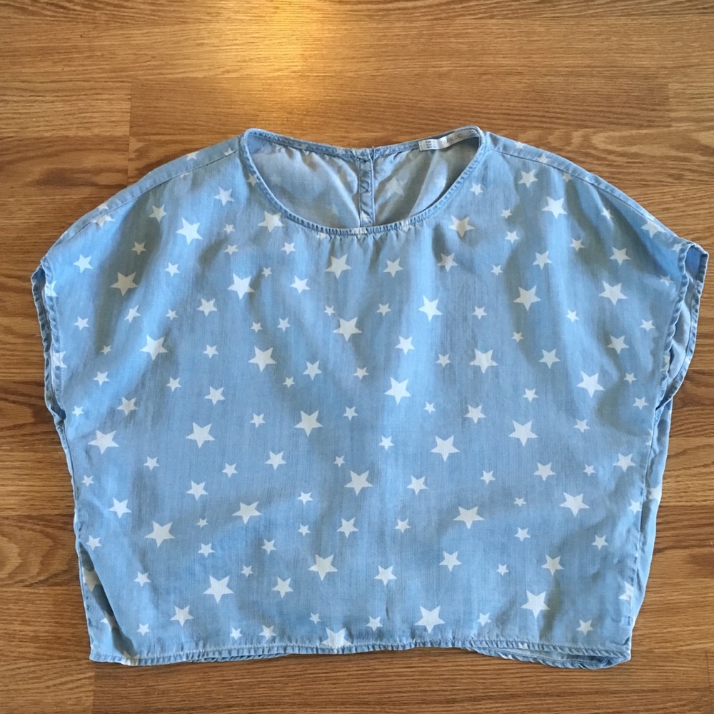 Zara Star print top