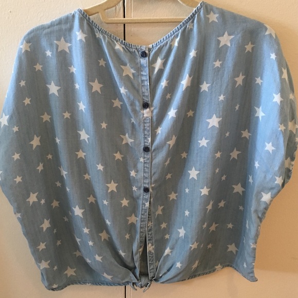 Zara Star print top - Picture 3 of 6