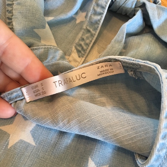 Zara Star print top - Picture 6 of 6