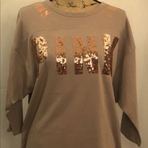 PINK sequence 3/4 length sleeve
