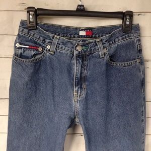 Vintage Tommy Jeans 90s 5 pocket Sailor Zip Jeans