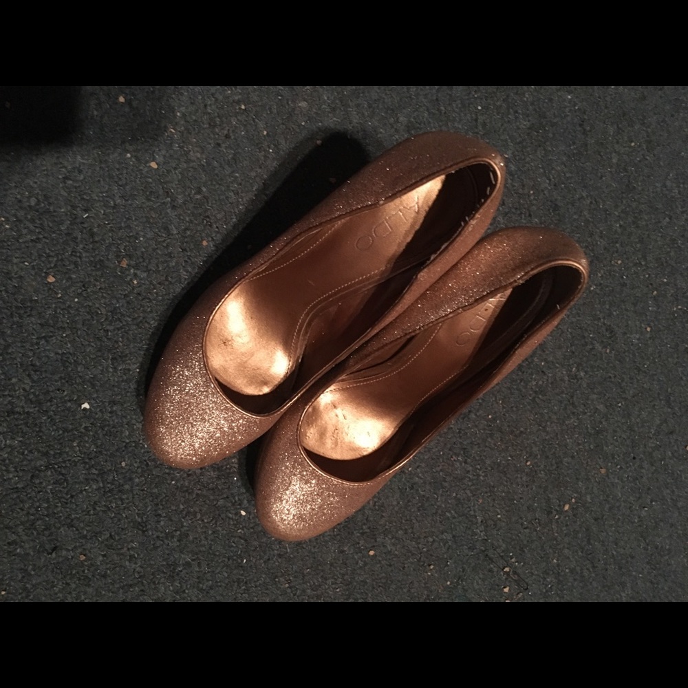 Glitter heels