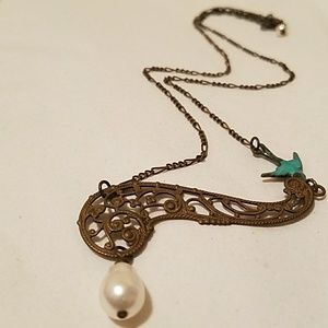 Handmade Paisley Necklace