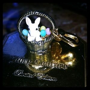 Authentic Juicy couture Easter basket charm