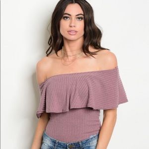 Mauve Bodysuit