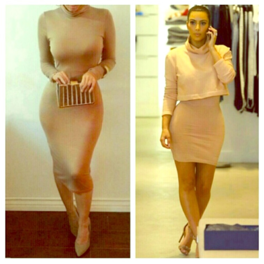 NWOT Nude Midi skirt