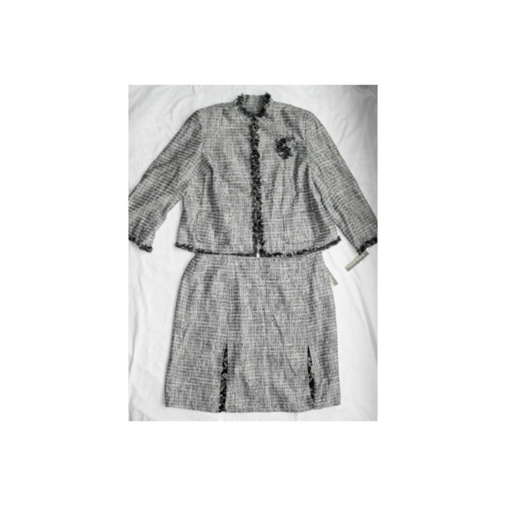 Kate Hill Woman Blue Lagoon Skirt Suit Size 22W