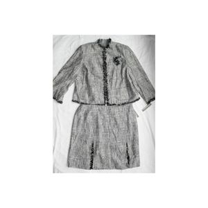 Kate Hill Woman Blue Lagoon Skirt Suit Size 22W