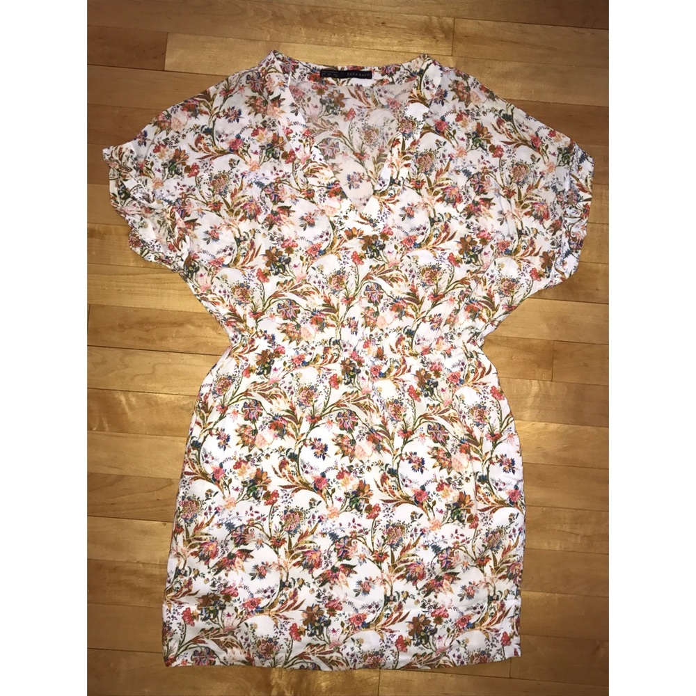 ZARA BASIC Floral Print Dress 🌟Sz Med🌟