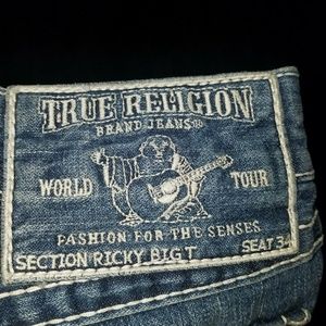Men's authentic True Religion jeans
