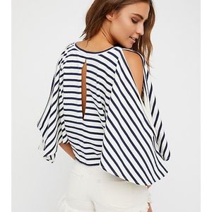 ⚡️NWOT//Free People Full Moon Tee 🌙