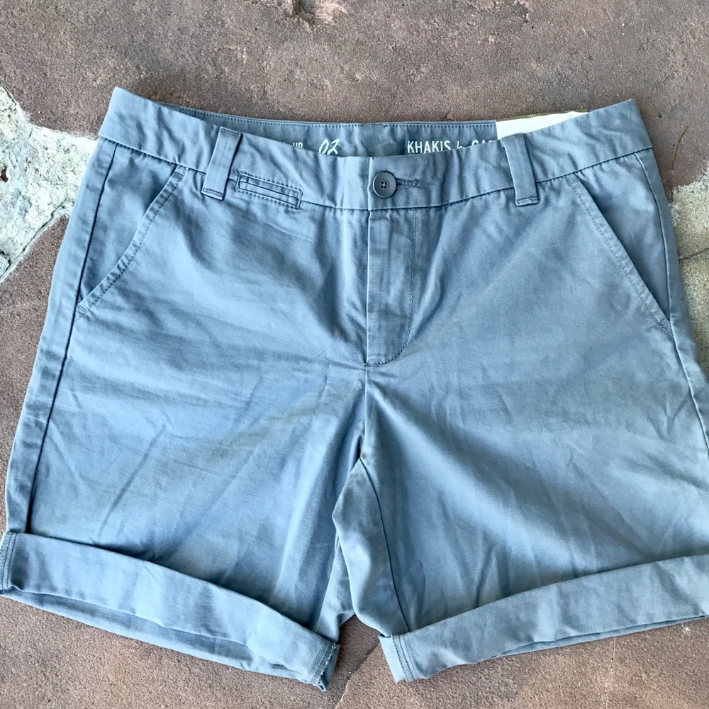 Gap Boyfriend Roll Shorts
