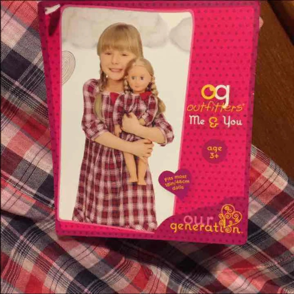 Our Generation Girl and doll dress sizes 4 5 6 6x