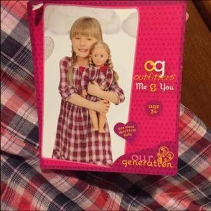 Our Generation Girl and doll dress sizes 4 5 6 6x