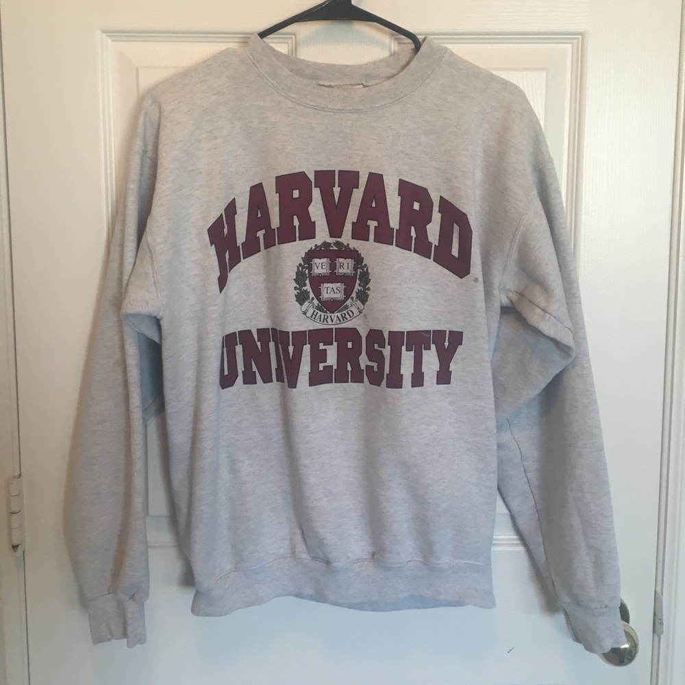 Harvard University crew neck