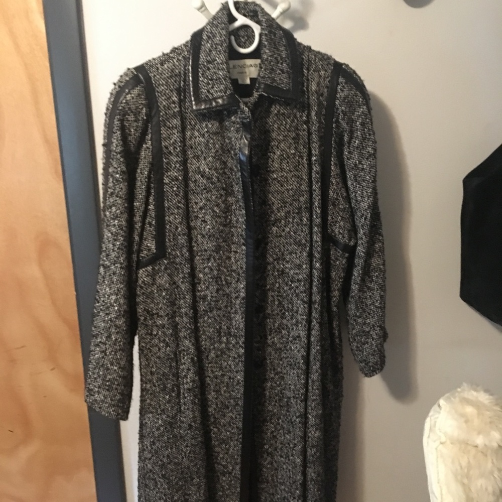 Balenciaga long winter coat