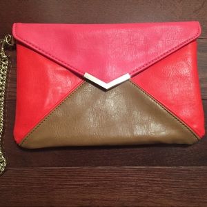 Express Multi-color Envelope Clutch