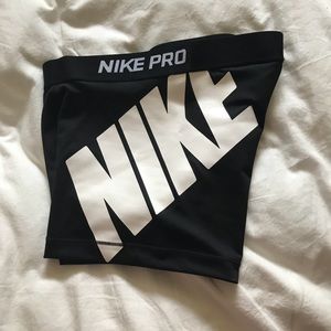 Nike pro compression shorts