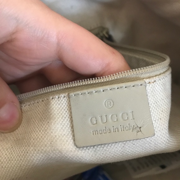 Large Gucci Canvas Bag - Picture 6 of 8