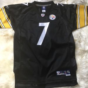Reebok // Steelers #7 Jersey (Size Kid XL)