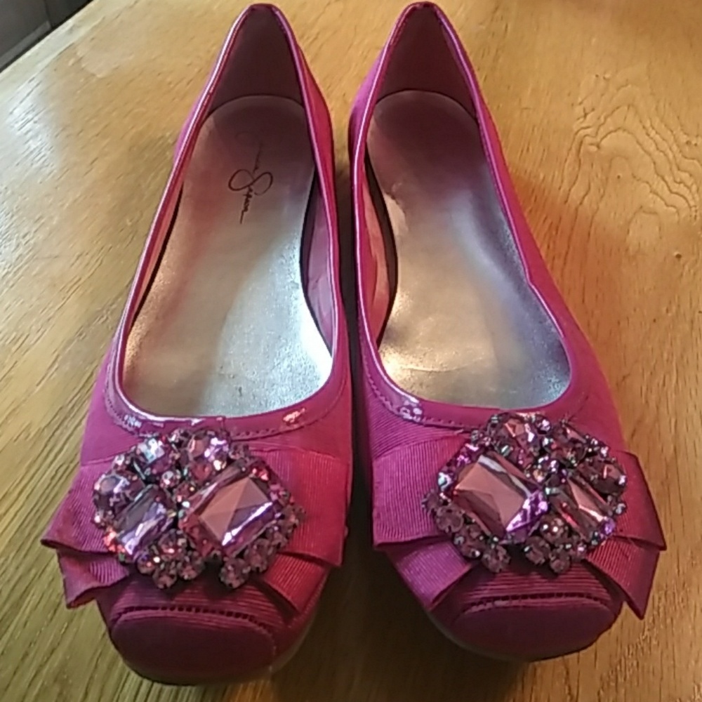 Magenta Jessica Simpson Flats