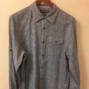 Men's casual button down.