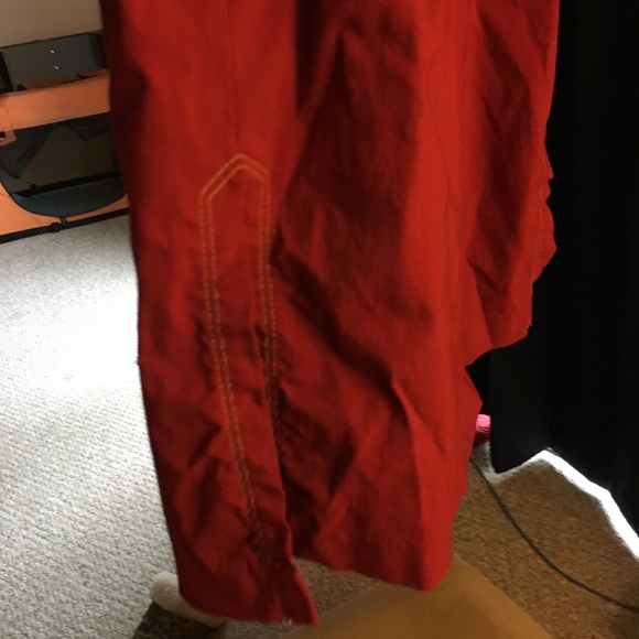 Red Stretch Sheath Dress - Picture 3 of 4