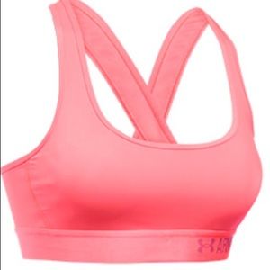 Women's Under Armour Cross-back Sports Bra Size S