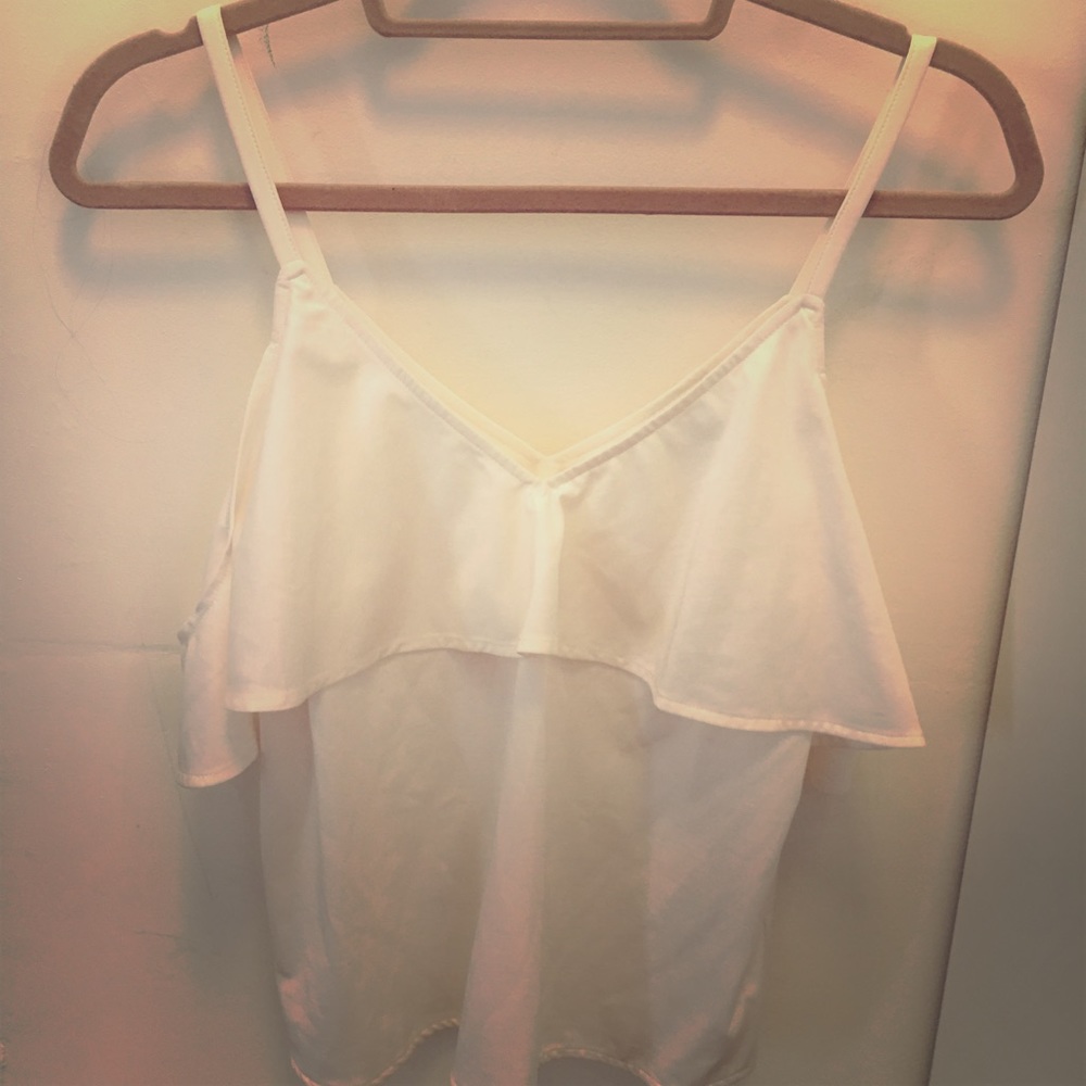 And Other Stories off the shoulder tank