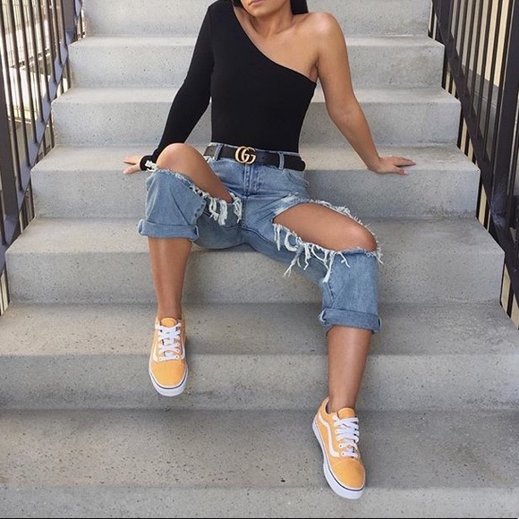 Cold Shoulder Ribbed Knit Bodysuit - Picture 3 of 6