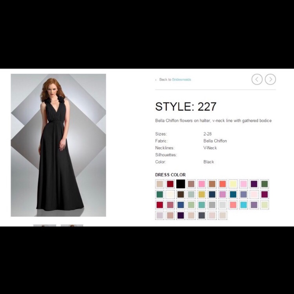 BLACK BARI JAY SIZE 2 dress (worn once)