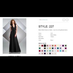 BLACK BARI JAY SIZE 2 dress (worn once)