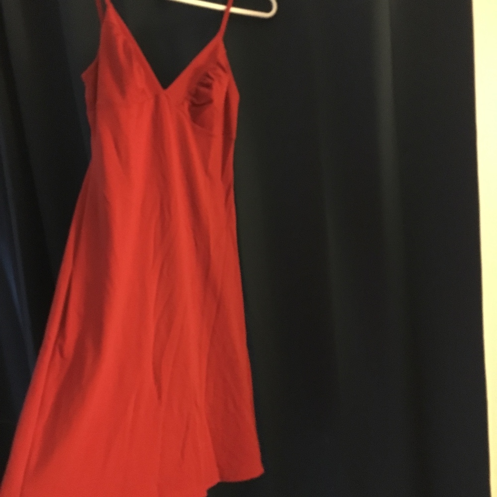 Red Strappy Dress
