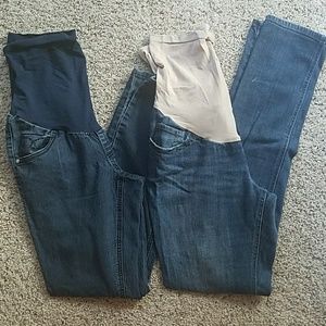 Full panel maternity jeans