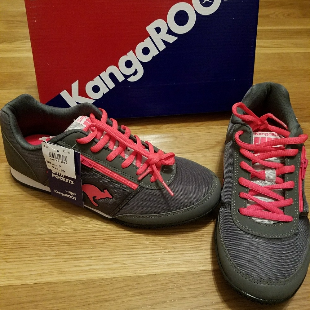 NWT kangaroo sneakers