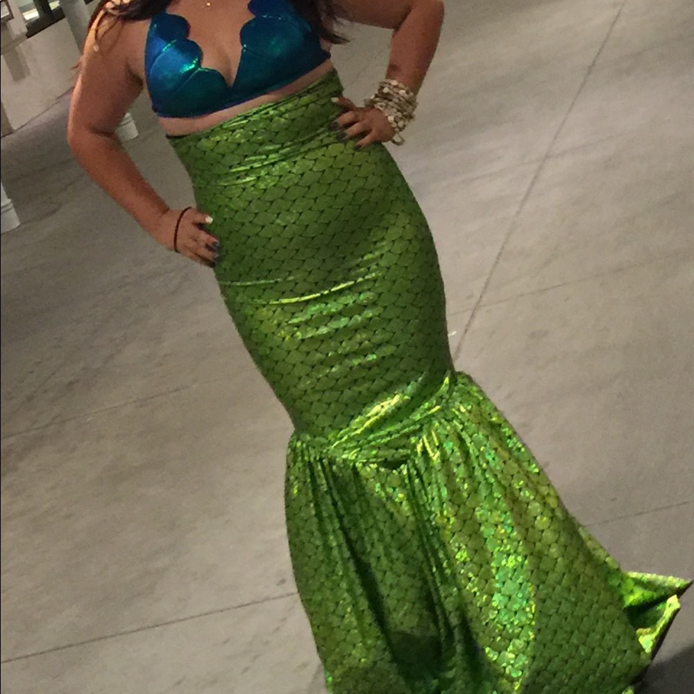 Halloween mermaid costume