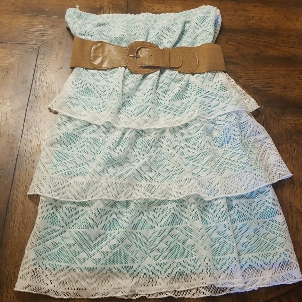 Strapless dress