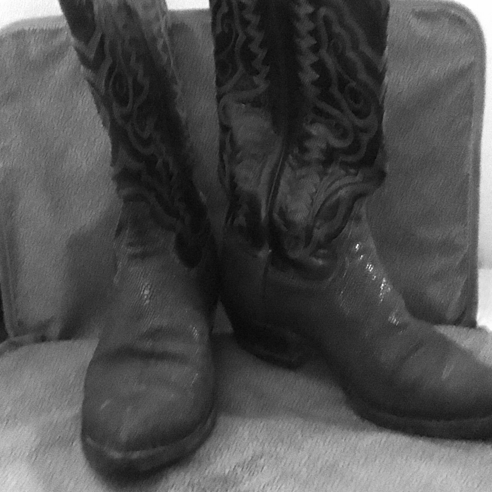 Tony lama stingray skin boots