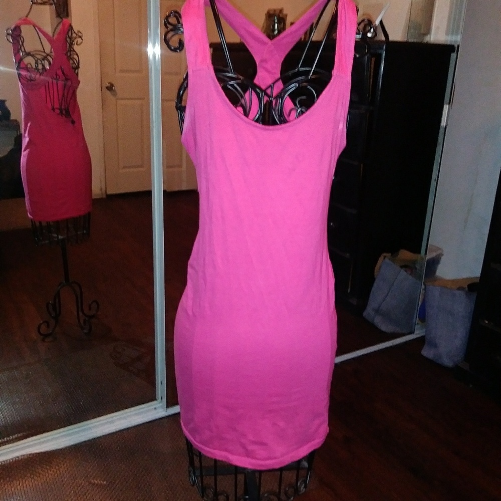 Pink dress