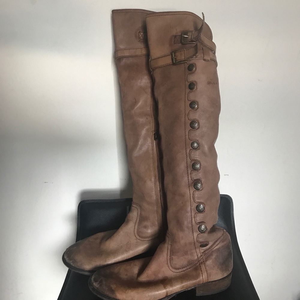 Sam Edelman Camel Riding Boots