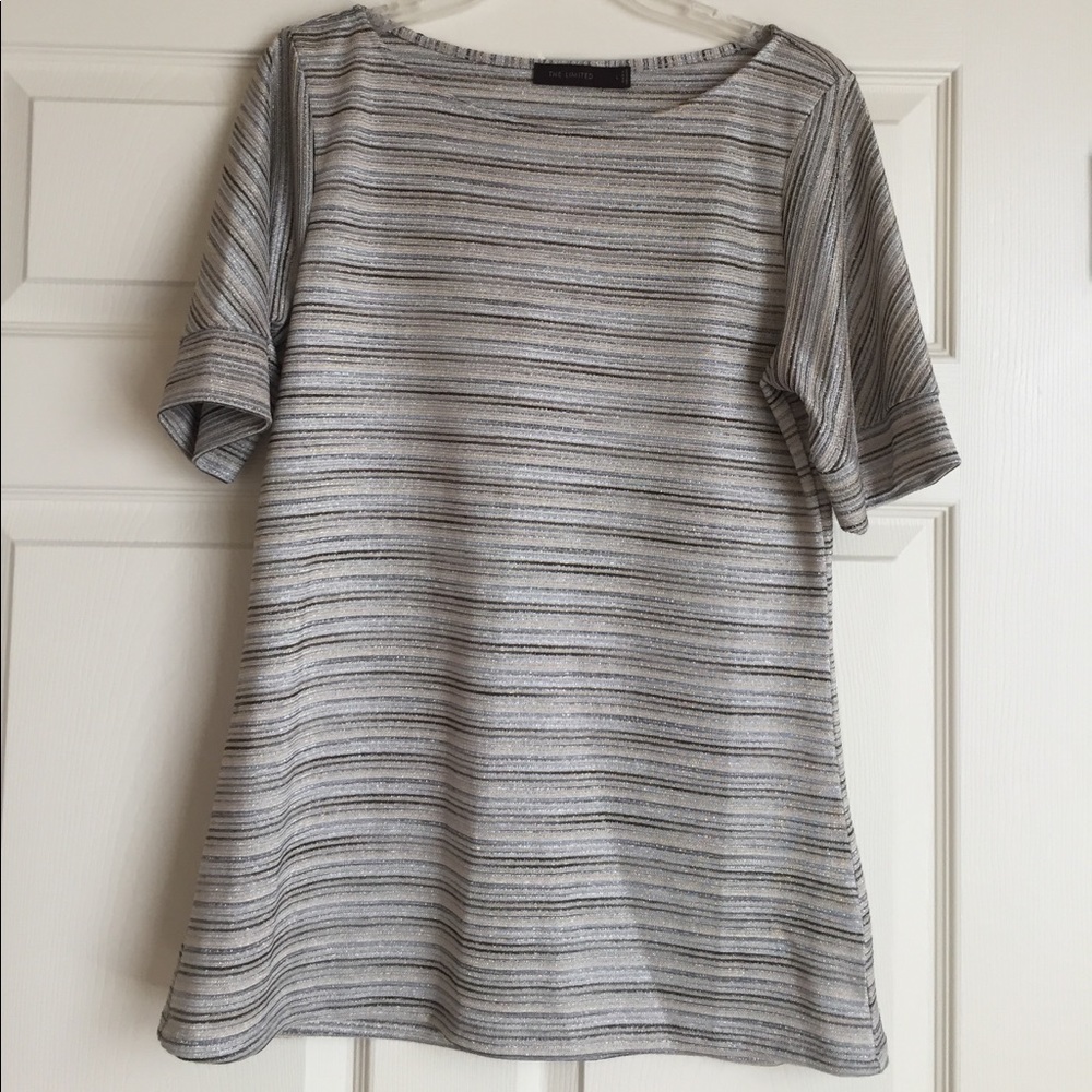 Sparkly striped top