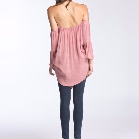 Off Shoulder Ruffle Top - Picture 5 of 6