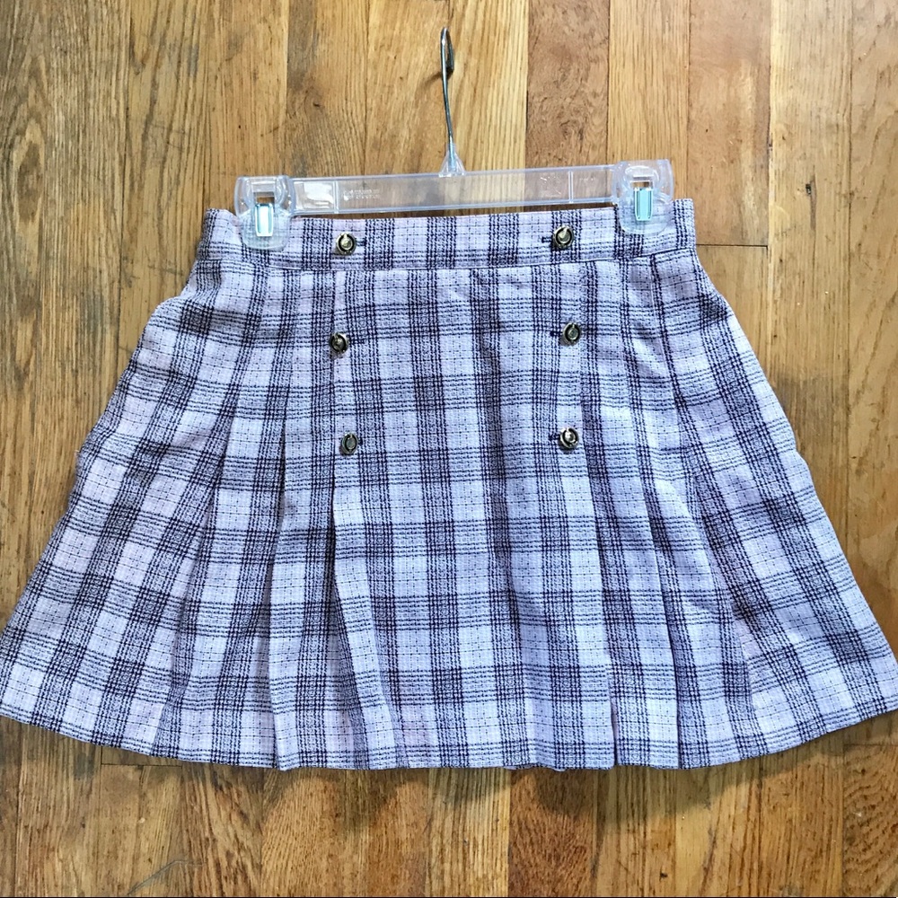 Plaid skirt