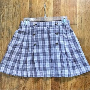 Plaid skirt