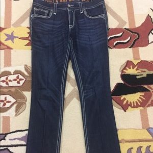 Wms Deeka Rock Revival Straight Jeans