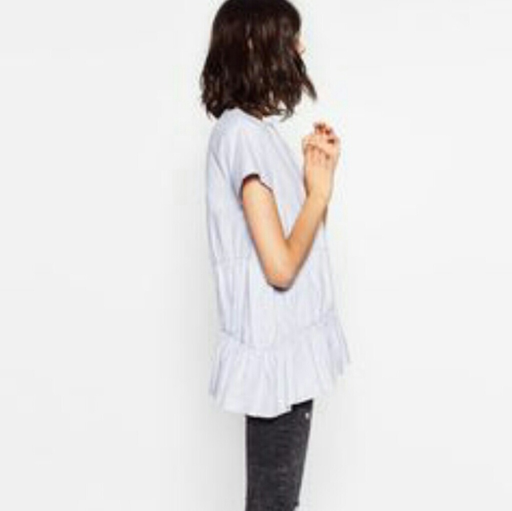 Zara asymetrical top