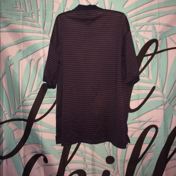 sale Tommy Hilfiger striped Golf polo xl - Picture 3 of 6