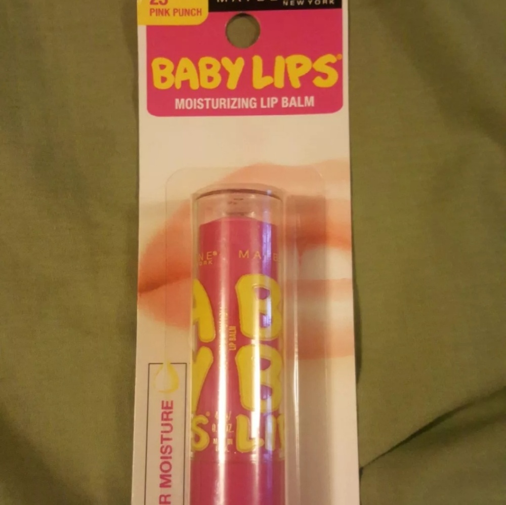 2 brand new baby lips  cherry and punch