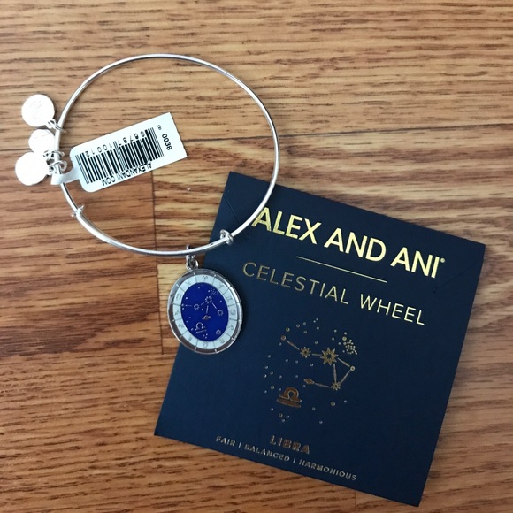 Alex and Ani Jewelry - Alex & Ani Celestial Wheel Libra Bangle NWT